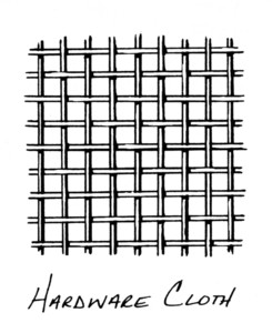 HARDWARE CLOTH, home hardware