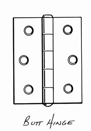 BUTT HINGE, home hardware