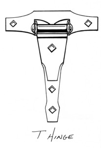 T HINGE, home hardware
