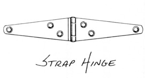 STRAP HINGE, home hardware