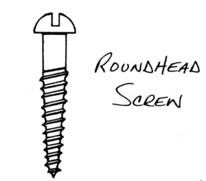 roundhead screw, home 
hardware