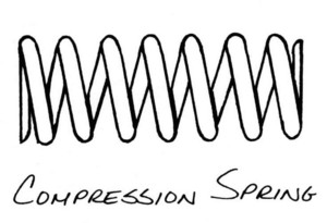COMPRESSION SPRING, home 
hardware