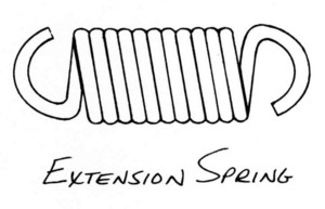 EXTENSION SPRING, home 
hardware