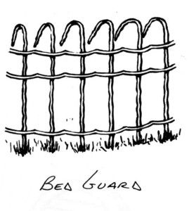 bed guard, home hardware
