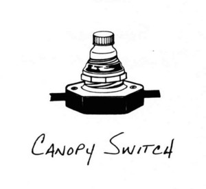 CANOPY SWITCH, electrical 
hardware